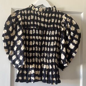 Sea New York Black and White Extremely Fashionable and Unique Blouse